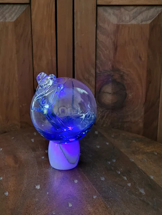 Handblown Glass Tree Of Life Orb - Picture 6 of 16